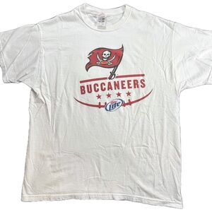 Superbowl XXXVII Shirt Mens XL White Raiders Buccaneers  2003 Team Apparel NFL